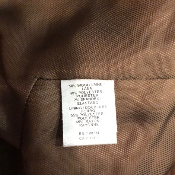 Plaid jaket with front ruffles - Picture 6 of 6